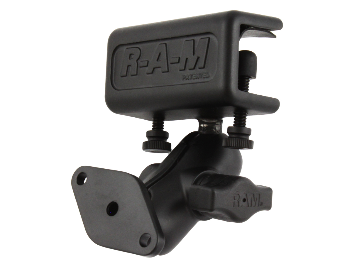 RAM GLARE SHIELD CLAMP MOUNT WITH DIAMOND BASE ADAPTER RAMB177U