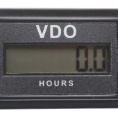 VDO RECTANGULAR RE-SETTABLE LCD HOURMETER 331.535
