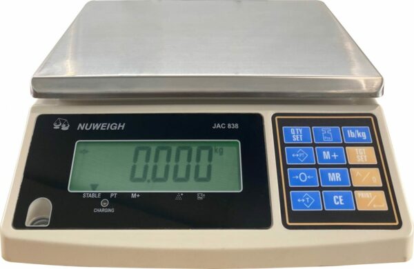 NUWEIGH JAC 838 COUNTING SCALES 30kg X 1g