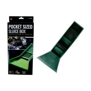 BJK Pocket Sluice – Green TPR Plastic with Built in Mat