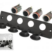 RAM 12 VOLT LIGHTER RECEPTACLE FACEPLATE RAM-FP2-CIG4