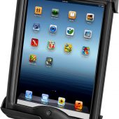 RAM TAB-TITE™ UNIVERSAL CLAMPING CRADLE FOR THE APPLE IPAD WITH LIFEPROOF & LIFEDGE CASES RAM-HOL-TAB17U