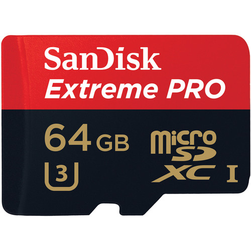 SANDISK EXTREME PRO microSDXC UHS-I CARD 64GB 100MB/s