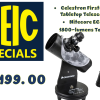 NEIC Celestron FirstScope 'Signature Series' Telescope Special