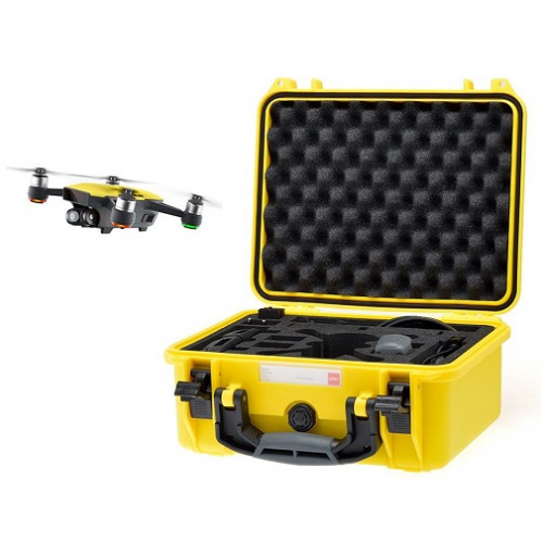 HPRC2300 YELLOW HARD CARRY CASE FOR DJI SPARK FLY MORE COMBO
