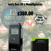 Andatech Stealth Breathalyser with Box 50x Mouthpieces