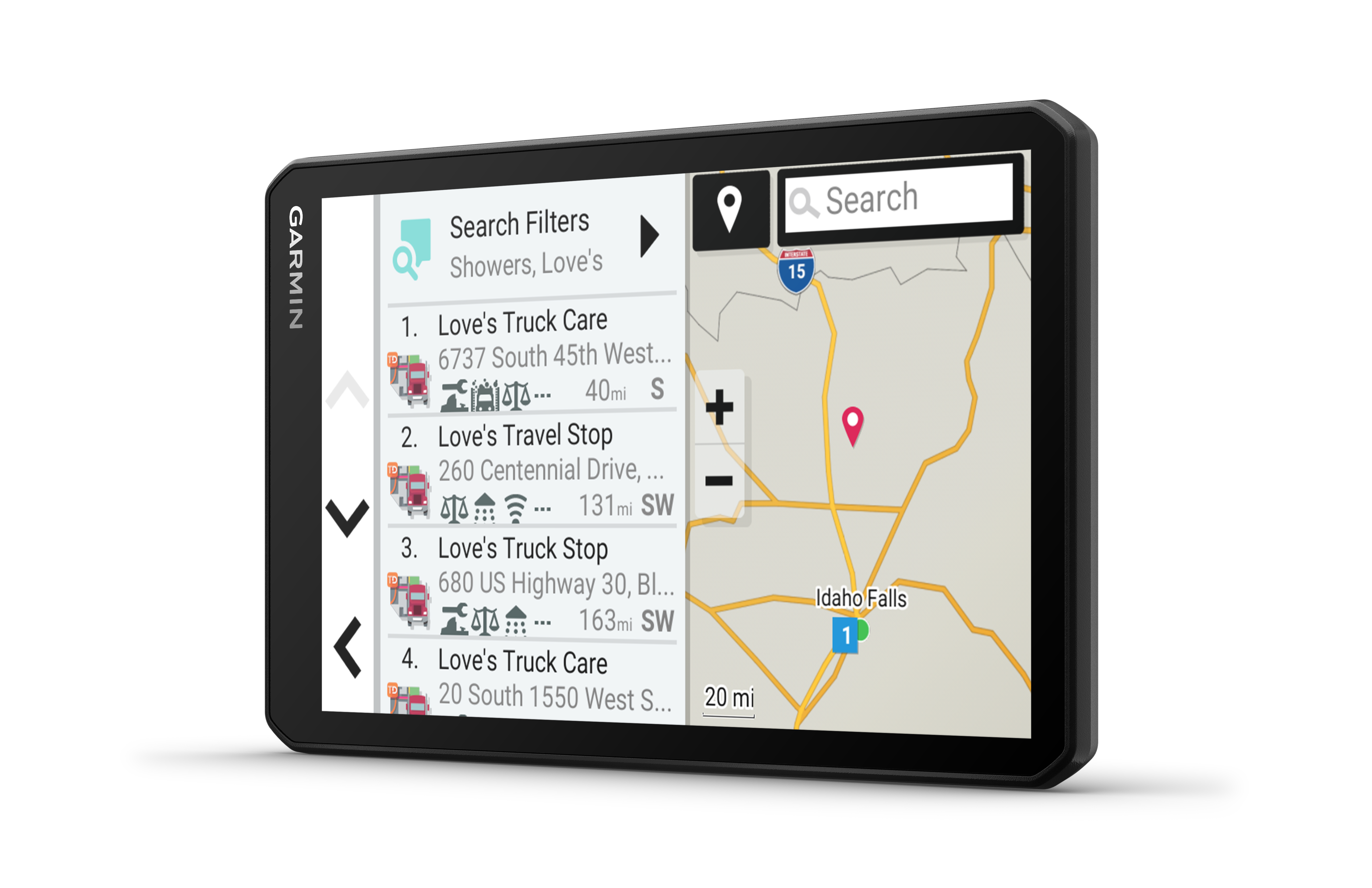Garmin dēzl™ LGV710, 7″ GPS Truck Navigator