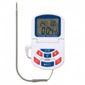 DIGITAL OVEN THERMOMETER AND TIMER WITH CLOCK 0-300°C